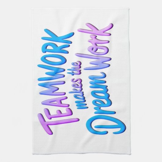 Teamwork Theedoek (Verticaal)