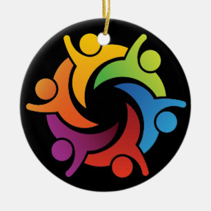 Teamwork - Unity - SRF Keramisch Ornament