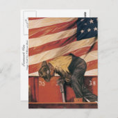 Teamwork Wins Briefkaart (Voorkant / Achterkant)