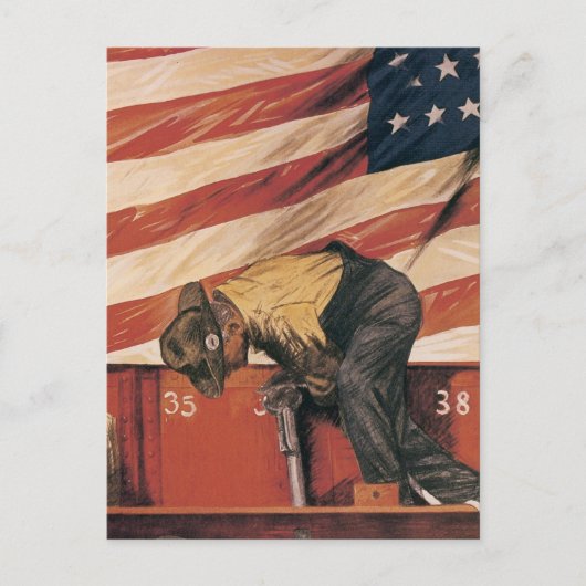 Teamwork Wins Briefkaart (Voorkant)