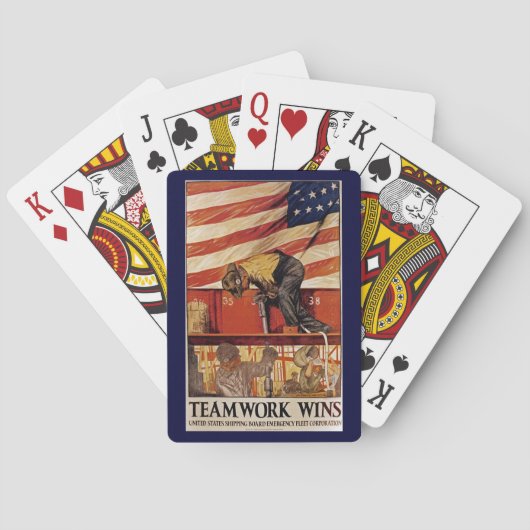 TeamWork Wins Pokerkaarten (Achterkant)