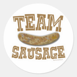 Teamworst Ronde Sticker