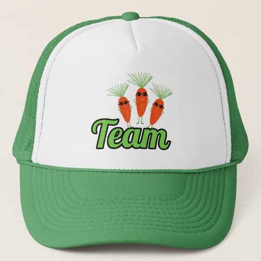 Teamwortelen Trucker Pet (Voorkant)