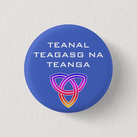Teanal Teagasg na Teanga Button (Voorkant)