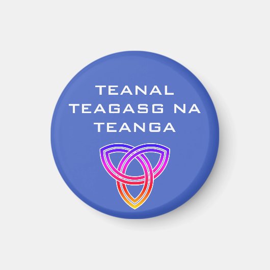 Teanal Teagasg na Teanga Magnet (Voorkant)