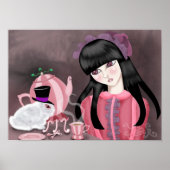 Teaparty Bunny Poster (Voorkant)