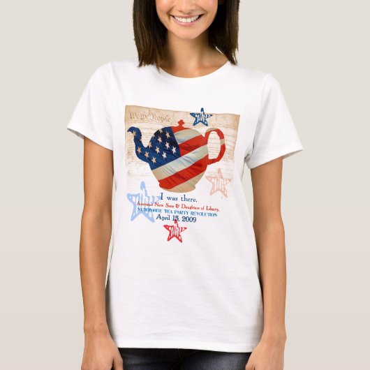TeaParty Herdenking T-shirt (Voorkant)