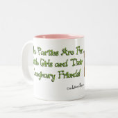 teaPartyMug Tweekleurige Koffiemok (Voorkant links)