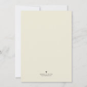  teapot Baby Girl Shower Kaart (Achterkant)