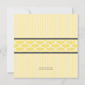 Teapot Bridal Shower Invitation Kaart (Achterkant)