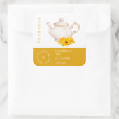 Teapot Calendula Tea Label (Tas)