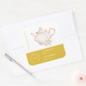 Teapot Chamomile Tea Label (Envelop)