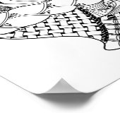 Teapot Doodle 2 Poster (Hoek)