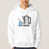 Teapot en Cup Hoodie (Voorkant)