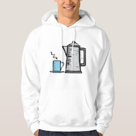 Teapot en Cup Hoodie (Voorkant)