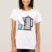 Teapot en Cup T-shirt (Voorkant)