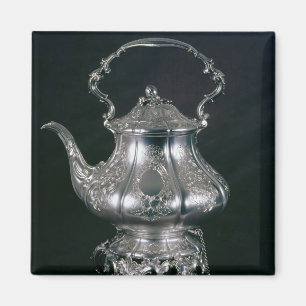 Teapot en ketel met lampvoet en brander magneet