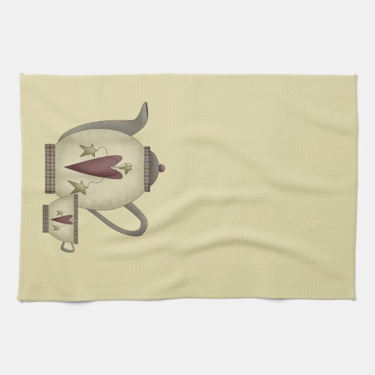 Teapot en Teacup Theedoek (Horizontaal)