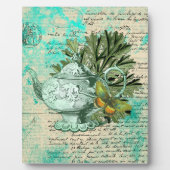  Teapot & Ephemera Collage Fotoplaat (Voorkant)