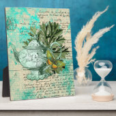  Teapot & Ephemera Collage Fotoplaat (Zijkant)