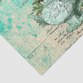  Teapot & Ephemera Collage Tissuepapier (Detail)