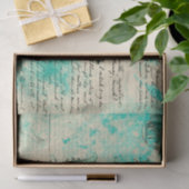  Teapot & Ephemera Collage Tissuepapier (Geschenk)