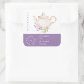 Teapot Lavender Tea Label (Tas)