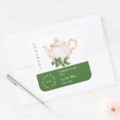 Teapot Lemon Balm Tea Label (Envelop)