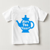Teapot, nog meer thee Vicar? - Mid Blue en White (Voorkant)