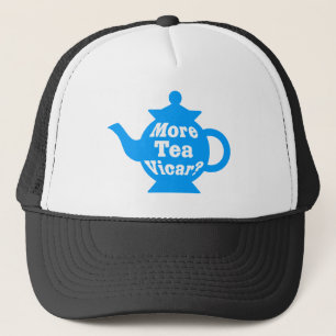 Teapot, nog meer thee Vicar? - Mid Blue en White Trucker Pet