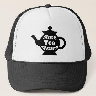 Teapot, nog meer thee Vicar? - Zwart-wit Trucker Pet