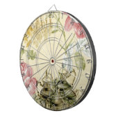 Teapot Paris Tea Party Dartbord (Voorkant Rechts)