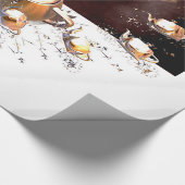 Teapot Party Cadeaupapier (Hoek)