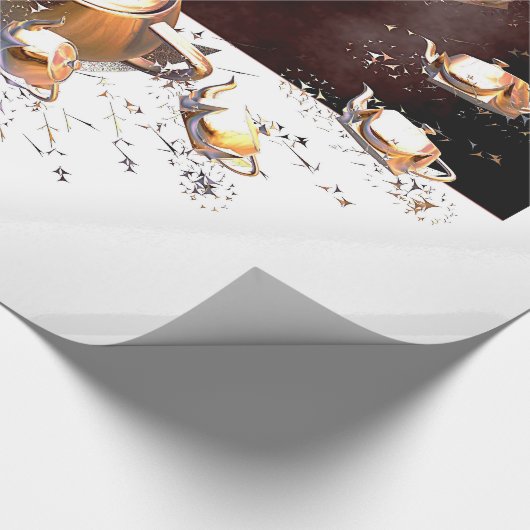 Teapot Party Cadeaupapier (Hoek)