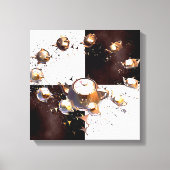 Teapot Party Canvas Afdruk (Voorkant)