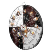 Teapot Party Dartbord (Voorkant Rechts)