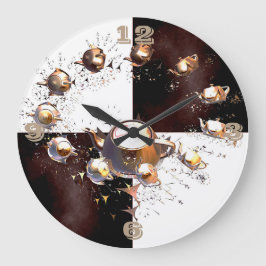 Teapot Party Grote Klok