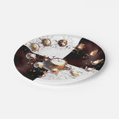 Teapot Party Papieren Bordje (Gekanteld)