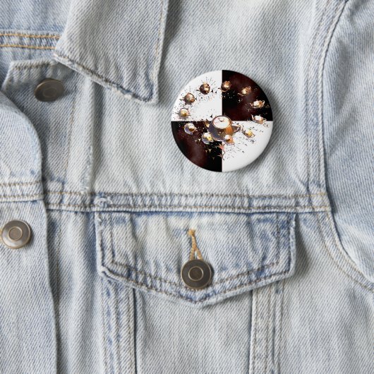 Teapot Party Ronde Button 5,7 Cm (In situ)