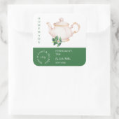 Teapot Peppermint Tea Label (Tas)