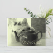 Teapot Pillow Kaart (Staand voorkant)