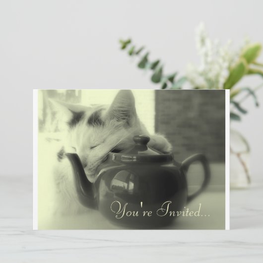 Teapot Pillow Kaart (Staand voorkant)