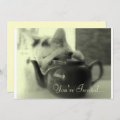 Teapot Pillow Kaart (Voorkant / Achterkant)