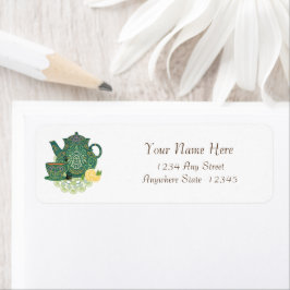Teapot Return Address Labels