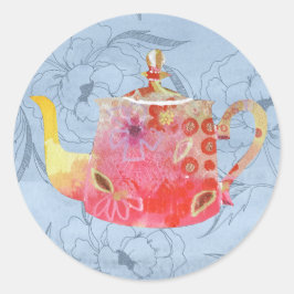 Teapot sticker
