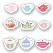 Teapot Stickers (Voorkant)