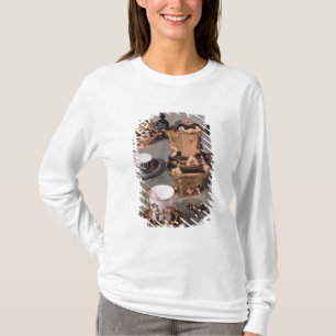 Teapot, suikerkom, chocoladepot en mok t-shirt