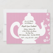 Teapot verjaardagsfoto kaart (Achterkant)