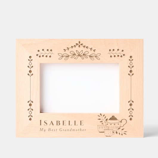 Teapots and Cups  Gegraveerde Lijstjes (Voorkant)