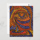 Tear Abstract Art Postcard Briefkaart (Voorkant / Achterkant)